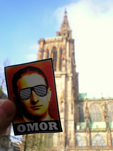 Graffiti Street Art - Photo by OMoR - sticker, omor (2013)