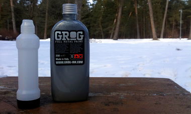 Graffiti Artwork - Photo by OMoR - grog, filling, silver