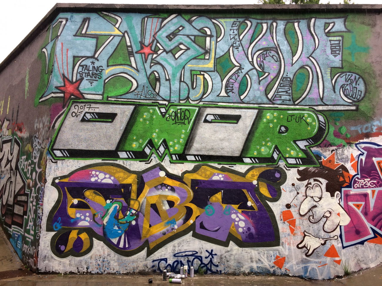 Graffiti Wall - Photo by OMoR - omor (2017)