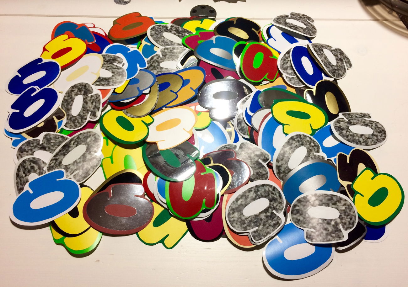 Graffiti Artwork - Photo by OMoR - Omor, o, stickers (2017)