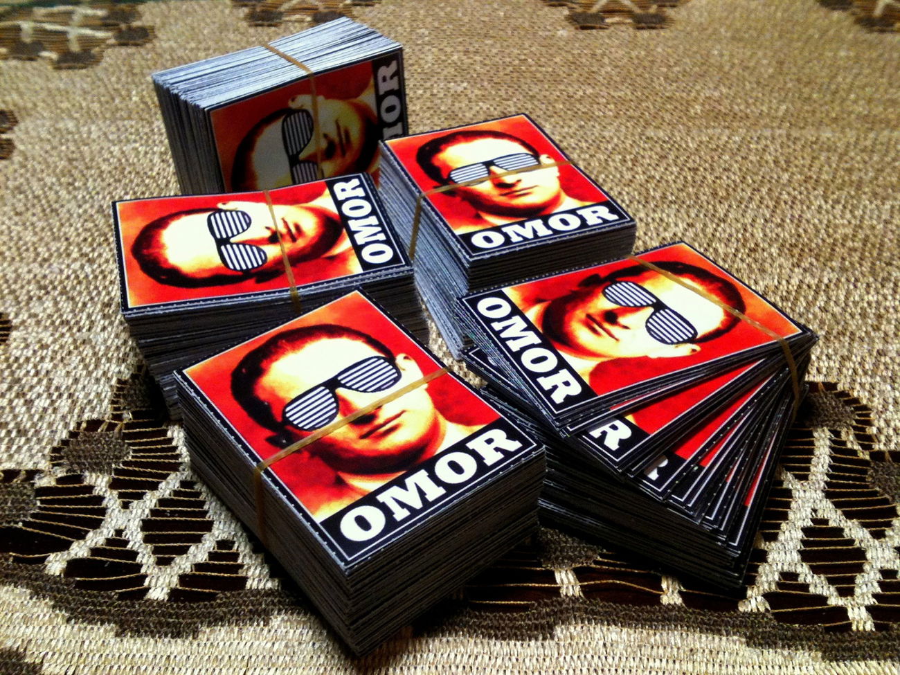 Graffiti Street Art - Photo by OMoR - stickers, omor (2013)