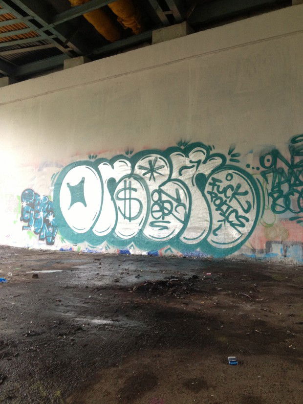 Graffiti Wall - Photo by ONER420