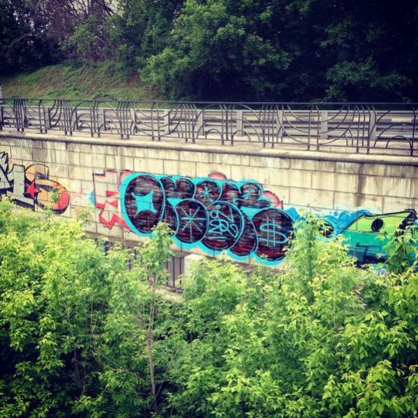 Graffiti Bombing - Photo by ONER420