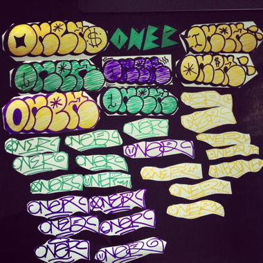 Graffiti Wall - Photo by ONER420