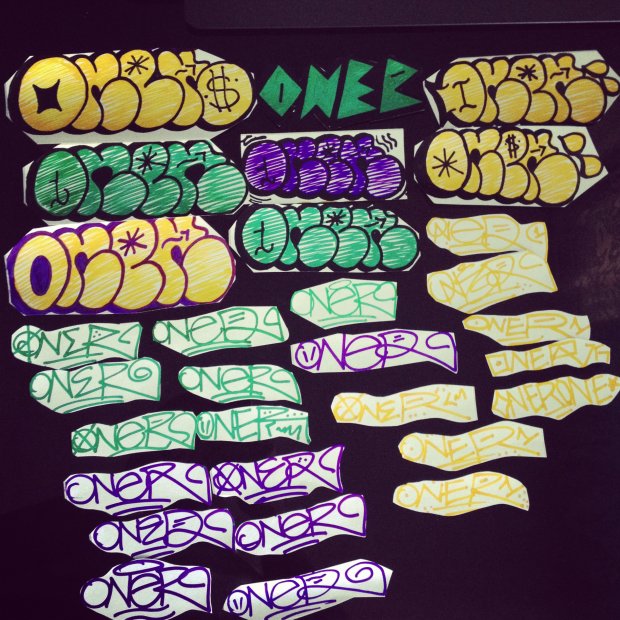 Graffiti Wall - Photo by ONER420