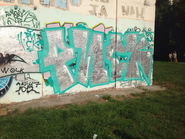 Graffiti Wall - Photo by OOOSL