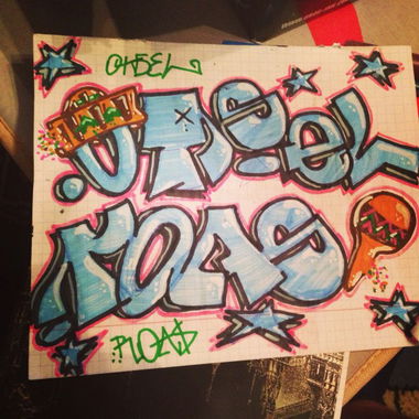 Graffiti Sketch in Moscow - Photo by OOOSL - ØØØ?