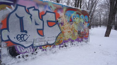 Graffiti Wall in Minsk - Photo by OPC (2013)