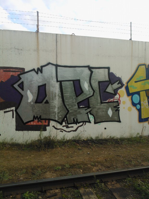 Graffiti Bombing - Photo by OPC - Soik, Opc (2013)