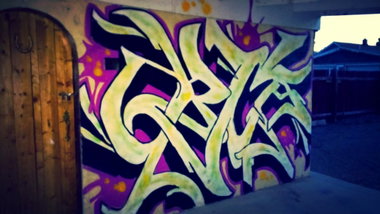 Graffiti Wall in Pueblo - Photo by ORCINUS1 (2013)