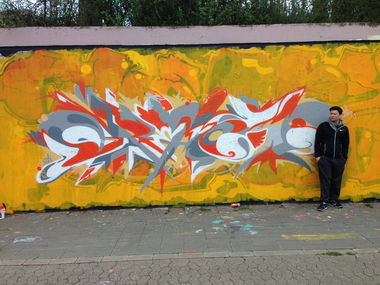 Graffiti Wall - Photo by OREMOS