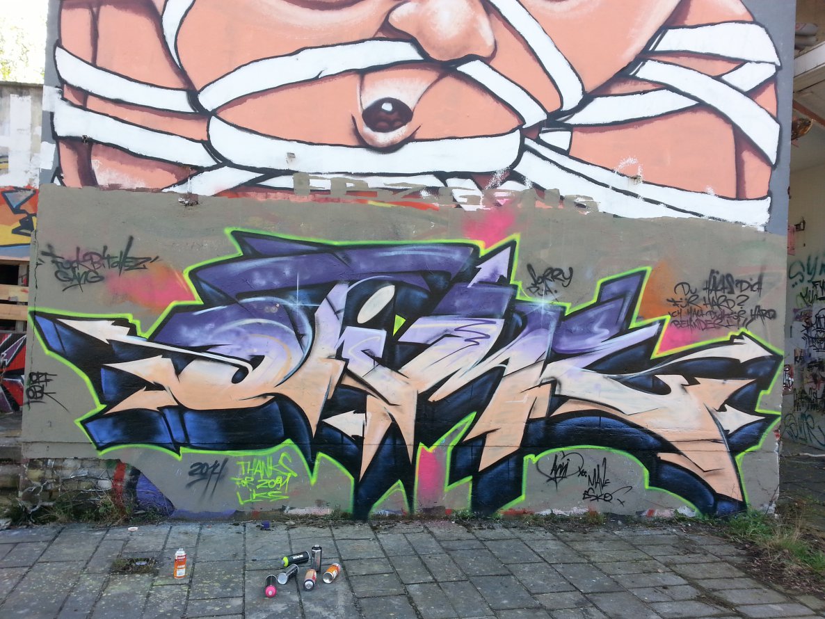 Graffiti Wall - Photo by OTIMEone - OTIME (2014)
