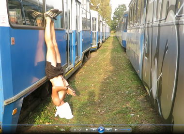 Graffiti Train - Photo by OUSSCREW