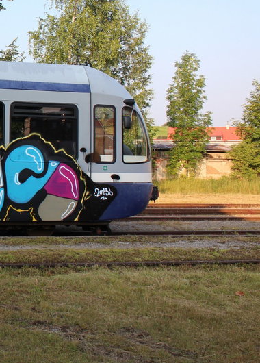 Graffiti Train - Photo by OUSSCREW - ROTOR