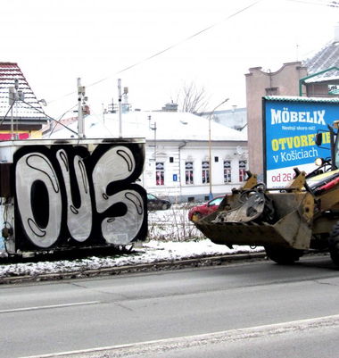 Graffiti Wall in Kosice - Photo by OUSSCREW - crewww