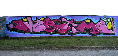 Graffiti Wall in Revúca - Photo by OUSSCREW - OT