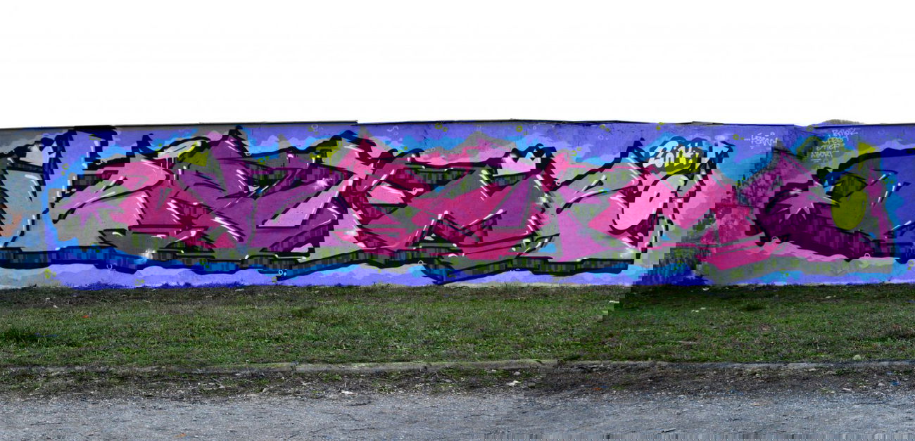 Graffiti Wall in Revúca - Photo by OUSSCREW - OT