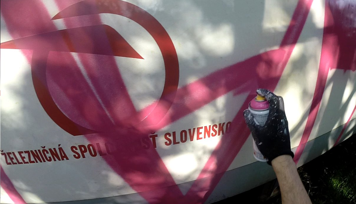 Graffiti Artwork in Drienovská Nová Ves - Photo by OUSSCREW - sr