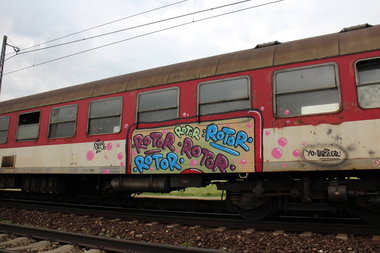 Graffiti Train - Photo by OUSSCREW - 2013rotor