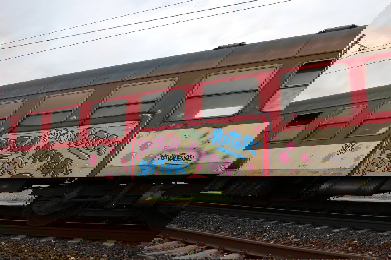 Graffiti Train - Photo by OUSSCREW - 2013rotor