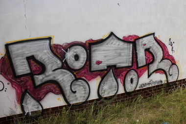 Graffiti Wall in Spisska Nova Ves - Photo by OUSSCREW - rotor