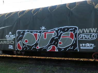 Graffiti Train - Photo by OUSSCREW - oustulo (2016)