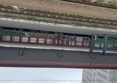 Graffiti Train - Photo by OUSSCREW