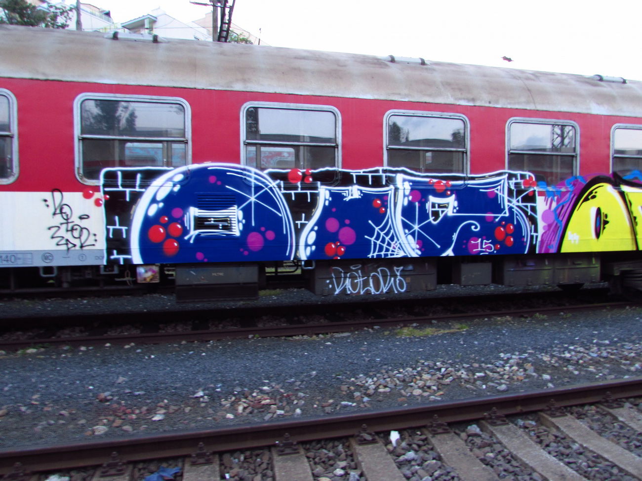 Graffiti Train - Photo by OUSSCREW - crew (2015)