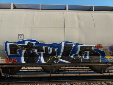 Graffiti Train - Photo by OUSSCREW - TULO