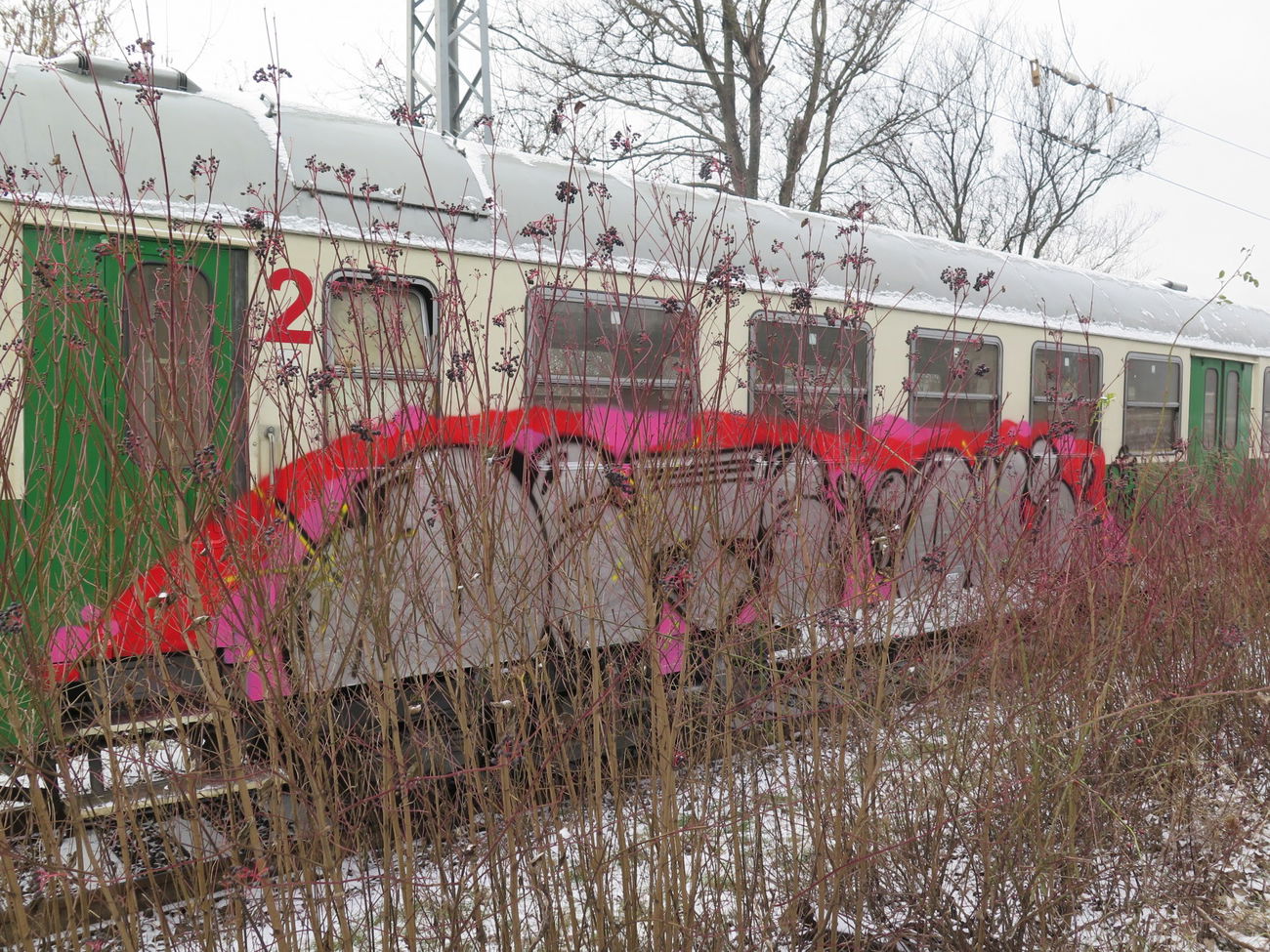 Graffiti Train - Photo by OUSSCREW