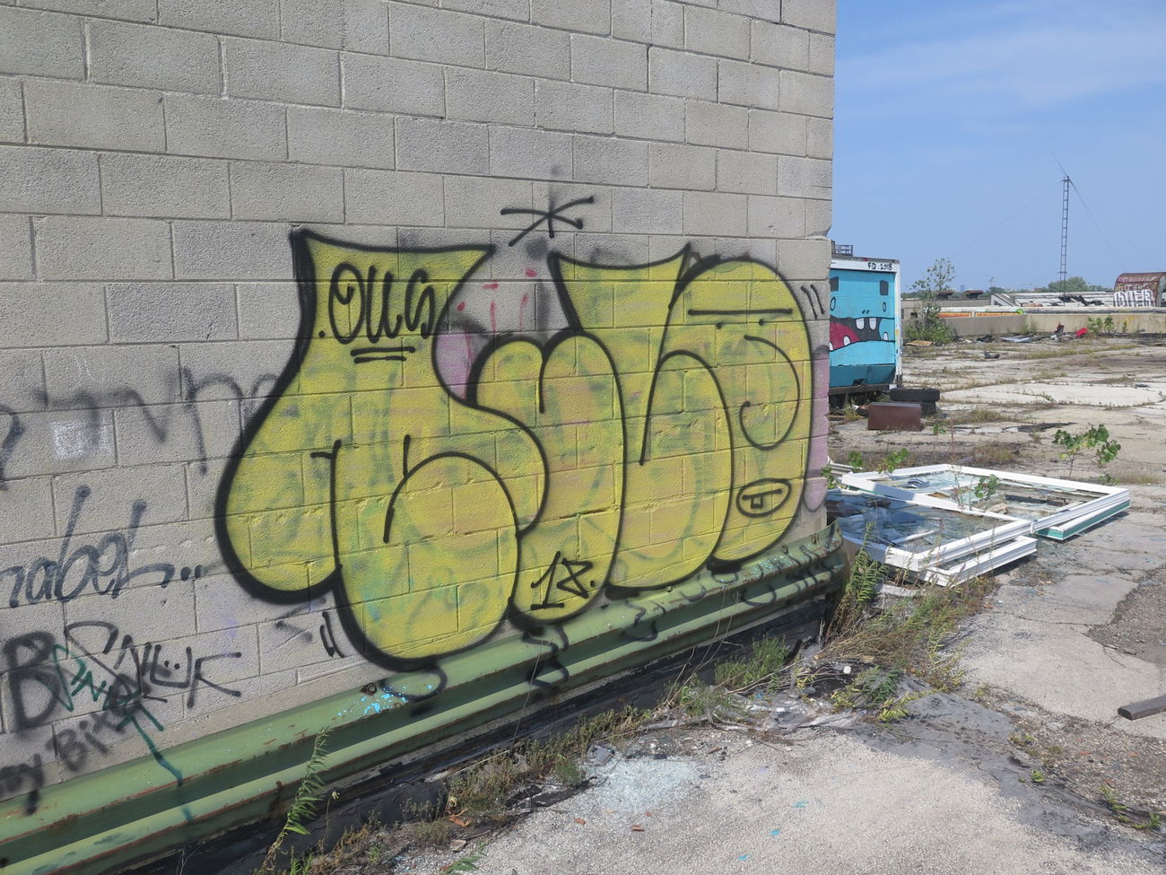 Graffiti Bombing - Photo by OUSSCREW