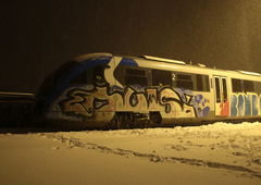 Graffiti Train - Photo by OUSSCREW - BONBON