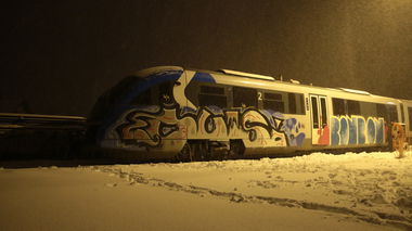 Graffiti Train - Photo by OUSSCREW - BONBON