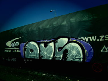 Graffiti Train - Photo by OUSSCREW - ous, boys