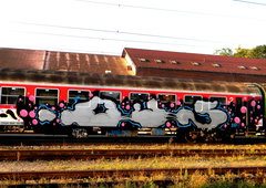 Graffiti Train - Photo by OUSSCREW