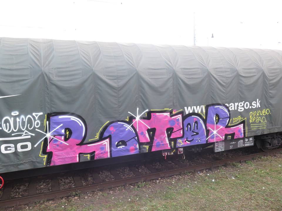 Graffiti Train - Photo by OUSSCREW