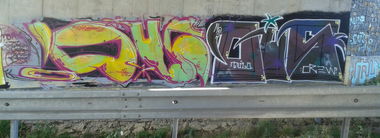 Graffiti Wall - Photo by OUSSCREW