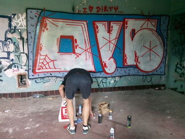 Graffiti Wall - Photo by OUSSCREW