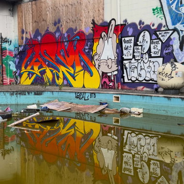 Graffiti Wall in Edmonds, wa - Photo by Observer206 - lased, pgr, wtr