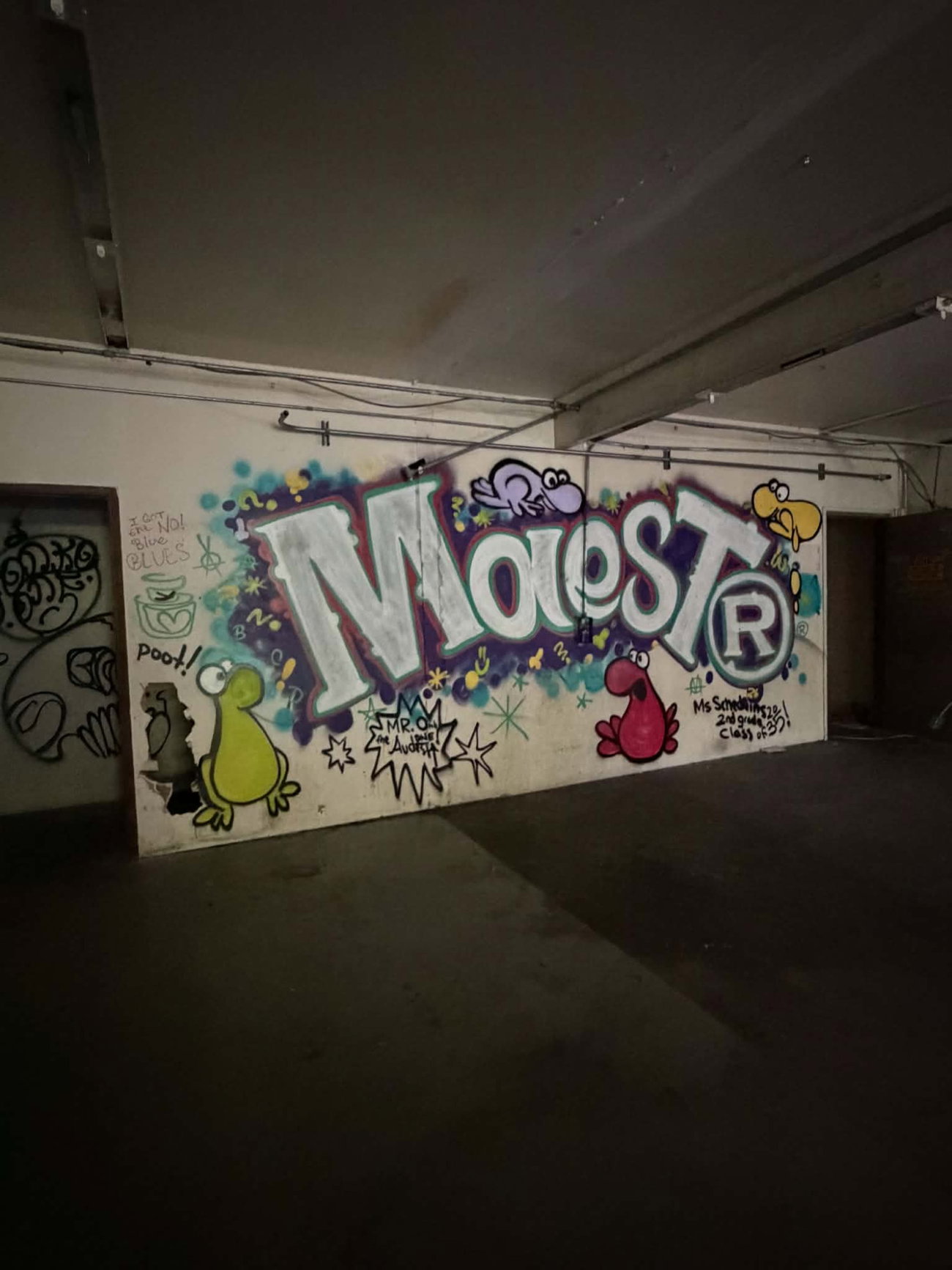 Graffiti Wall in Kent, wa - Photo by Observer206 - maestro, mrsa, seattle (2026)