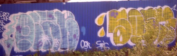 Graffiti Bombing in moscow - Photo by OckirowSasha - ocks, sock