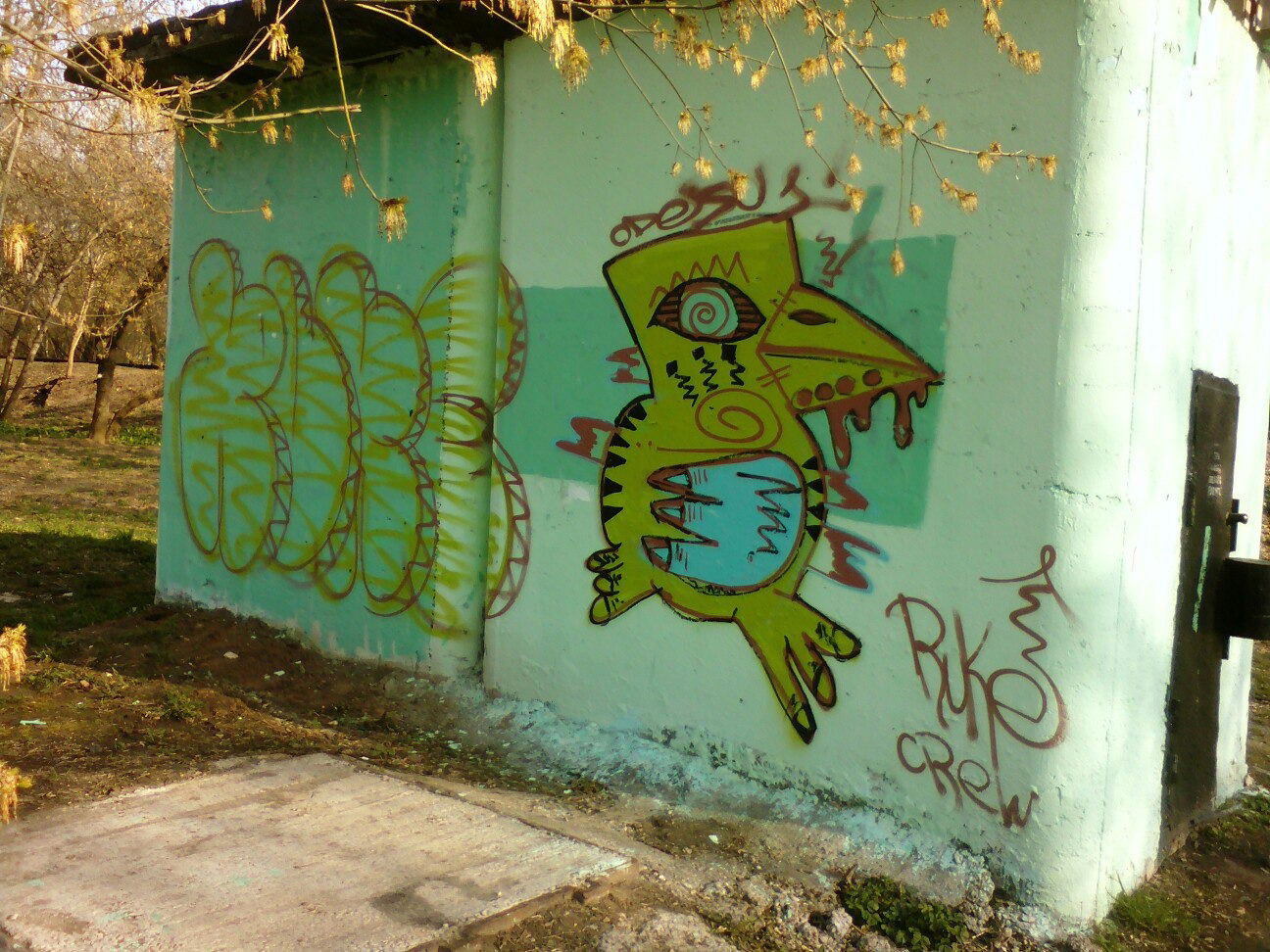 Graffiti Bombing - Photo by Odesu107 - Odesu/Ruke (2017)