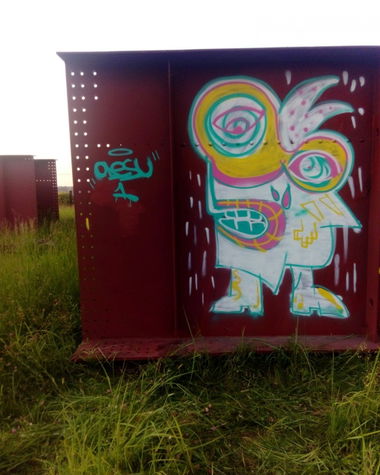 Graffiti Wall - Photo by Odesu107