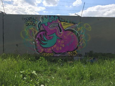 Graffiti Wall - Photo by Odesu107 - Odesu