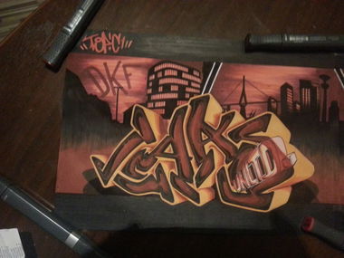 Graffiti Sketch - Photo by OfficialTopic1 - Laas, Unltd., Topic1 (2014)