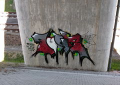 Graffiti Bombing in Deutschland - Photo by Oger