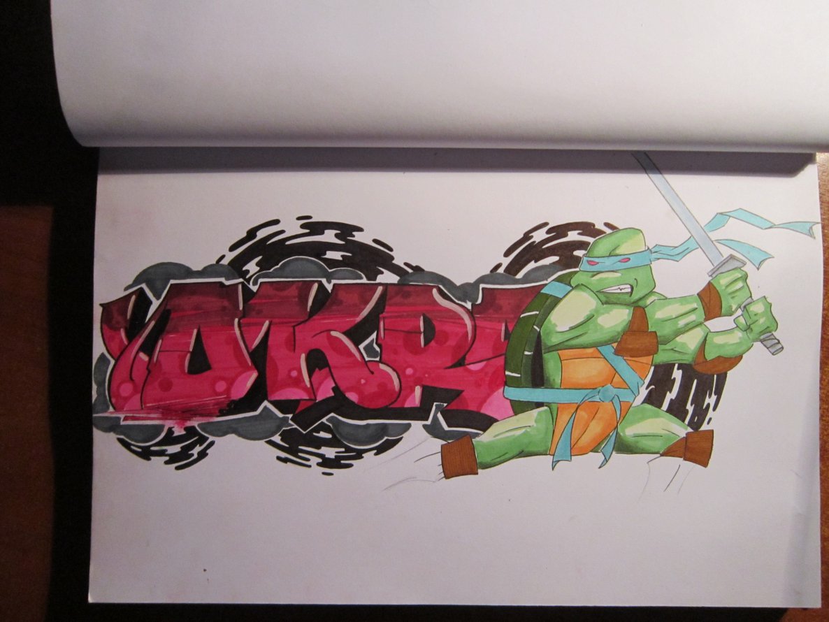 Graffiti Sketch - Photo by Okrs01 - okrs (2014)