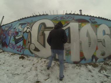 Graffiti Wall - Photo by Okrs01 - Gaos (2014)