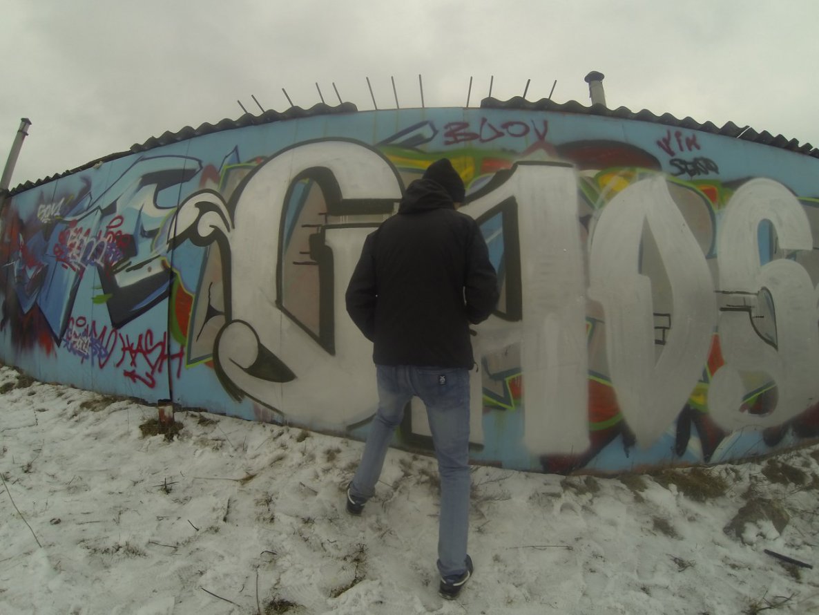 Graffiti Wall - Photo by Okrs01 - Gaos (2014)