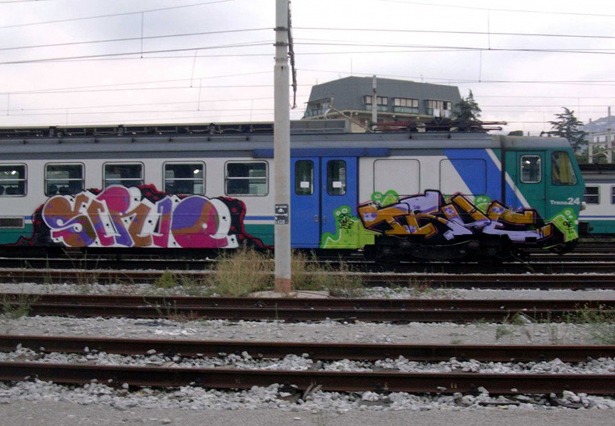 Graffiti Wall in Naples - Photo by Oldschool - Sirio_True